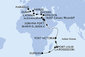Francúzsko, Taliansko, Grécko, Cyprus, Egypt, Seychely, Maurícius, Reunion, Juhoafrická republika z Marseille na lodi MSC Sinfonia