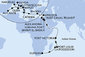 Španielsko, Taliansko, Francúzsko, Grécko, Cyprus, Egypt, Seychely, Maurícius, Reunion, Juhoafrická republika z Alicante na lodi MSC Sinfonia