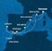 Taliansko, Španielsko, Portugalsko, Gibraltár, Francúzsko ze Savony na lodi Costa Diadema
