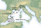 Španielsko, Francúzsko, Taliansko z Janova na lodi MSC Armonia
