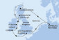 Nemecko, Veľká Británia, Írsko z Hamburgu na lodi MSC Meraviglia