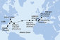 USA, Bermudy, Portugalsko, Španielsko, Francúzsko z Miami na lodi MSC Divina