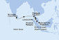 Srí Lanka, Thajsko, Malajzia, Singapur na lodi MSC Splendida