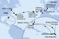 USA, Britské Panenské ostrovy, Svatý Martin, USA - Východné pobrežie, Bermudy, Portugalsko, Španielsko, Francúzsko z Miami na lodi MSC Divina