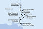 Guadeloupe, Svätá Lucia, Barbados, Grenada, Trinidad a Tobago, Svätý Vincent a Grenadiny, Martinik z Pointe-à-Pitre na lodi MSC Preziosa