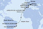 Brazília, Španielsko, Francúzsko, Taliansko z Rio de Janeira na lodi MSC Grandiosa