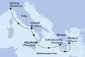 Grécko, Taliansko z Pierusu na lodi MSC Lirica