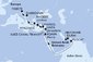 Spojené arabské emiráty, Omán, Jordánsko, Egypt, Izrael, Cyprus, Grécko, Chorvátsko, Taliansko z Dubaja na lodi MSC Opera