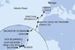 Portugalsko, Španielsko, Brazília z Lisabonu na lodi MSC Seaside