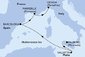 Taliansko, Malta, Španielsko, Francúzsko z Palerma na lodi MSC World Europa
