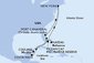 USA - Východné pobrežie, USA, Mexiko, Bahamy z New Yorku na lodi MSC Meraviglia