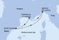 Španielsko, Taliansko, Francúzsko z Barcelony na lodi MSC Fantasia