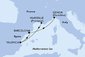 Francúzsko, Španielsko, Taliansko z Marseille na lodi MSC Fantasia