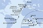 Brazília, Španielsko, Portugalsko, Francúzsko, Taliansko, Grécko, Chorvátsko z Rio de Janeira na lodi MSC Armonia