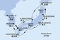 Japonsko, Južná Kórea z Kobe na lodi MSC Bellissima