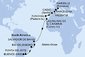 Francúzsko, Španielsko, Portugalsko, Brazília, Uruguaj, Argentína z Marseille na lodi MSC Musica
