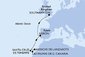 Španielsko, Portugalsko, Veľká Británia z Las Palmas na lodi MSC Euribia