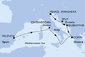 Španielsko, Taliansko, Grécko, Chorvátsko z Valencie na lodi MSC Lirica