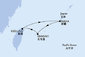 Tchaj-wan, Japonsko z Keelungu (Taipeje) na lodi MSC Bellissima