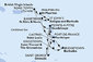Martinik, Guadeloupe, Svätý Vincent a Grenadiny, Barbados, Svätá Lucia, Grenada, Britské Panenské ostrovy, Svatý Martin, Antigua a Barbuda, Svätý Krištof a Nevis z Fort de France, Martinik na lodi MSC Virtuosa