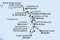 Martinik, Guadeloupe, Barbados, Svätá Lucia, Svätý Vincent a Grenadiny, Grenada, Svatý Martin, Britské Panenské ostrovy, Svätý Krištof a Nevis, Antigua a Barbuda z Fort de France, Martinik na lodi MSC Virtuosa