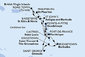 Martinik, Guadeloupe, Svatý Martin, Britské Panenské ostrovy, Svätý Krištof a Nevis, Antigua a Barbuda, Svätá Lucia, Barbados, Svätý Vincent a Grenadiny, Grenada z Fort de France, Martinik na lodi MSC Virtuosa