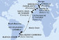 Argentína, Brazília, Španielsko, Maroko, Francúzsko z Buenos Aires na lodi MSC Fantasia