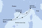 Francúzsko, Taliansko, Španielsko z Marseille na lodi MSC Seaview