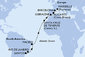 Brazília, Španielsko, Gibraltár, Francúzsko zo Santosu na lodi MSC Seaview