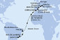 Brazília, Španielsko, Gibraltár, Francúzsko, Taliansko zo Santosu na lodi MSC Seaview