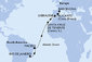 Brazília, Španielsko, Gibraltár z Rio de Janeira na lodi MSC Seaview