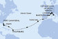 USA, Svatý Martin, Portugalsko, Španielsko, Francúzsko, Taliansko z Port Canaveralu na lodi MSC Grandiosa