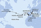 Kanada, Portugalsko, Španielsko, Gibraltár, Francúzsko z Halifaxu na lodi MSC Meraviglia