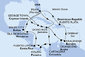 USA, Kajmanské ostrovy, Jamajka, Aruba, Bonaire, Dominikánska republika, Kolumbia, Panama, Kostarika, Honduras, Belize z Miami na lodi MSC Poesia