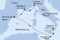 Sicília, Malta, Španielsko, Francúzsko, Taliansko z Messiny na lodi MSC World Europa