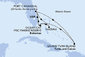 USA, Veľká Británia, Bahamy z Port Canaveralu na lodi MSC Seashore