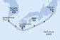 Japonsko, Južná Kórea z Tokia na lodi MSC Bellissima