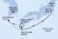 Japonsko, Južná Kórea z Tokia na lodi MSC Bellissima