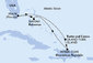 USA, Veľká Británia, , Bahamy z Miami na lodi MSC Divina