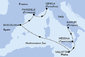 Taliansko, Malta, Španielsko, Francúzsko z Neapola na lodi MSC Magnifica