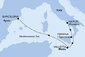 Taliansko, Malta, Španielsko z Neapola na lodi MSC Magnifica