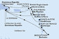 Dominikánska republika, Barbados, Martinik, Guadeloupe, Britské Panenské ostrovy, Veľká Británia, Svatý Martin, Svätý Krištof a Nevis z La Romany na lodi MSC Opera
