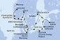 Nemecko, Nórsko, Oslo, Dánsko, Poľsko, Litva, Lotyšsko, Švédsko z Warnemünde na lodi MSC Magnifica