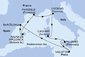 Francúzsko, Taliansko, Sardínia, Sicília, Malta, Španielsko, Malorka z Marseille na lodi MSC Splendida