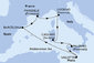Francúzsko, Taliansko, Sardínia, Sicília, Malta, Španielsko z Marseille na lodi MSC Splendida