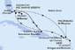 USA, Svatý Martin, Antigua a Barbuda, Dominikánska republika, Bahamy z Miami na lodi MSC Meraviglia