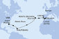 USA, Svatý Martin, Portugalsko, Španielsko z Miami na lodi MSC Meraviglia