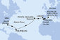 USA, Svatý Martin, Portugalsko, Španielsko z Miami na lodi MSC Meraviglia