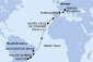 Taliansko, Tarragona, Španielsko, Brazília z Janova na lodi MSC Divina Taliansko, Tarragona, Španielsko, Brazília z Janova na lodi MSC Divina