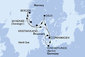 Nemecko, Nórsko, Oslo, Dánsko z Warnemünde na lodi MSC Magnifica